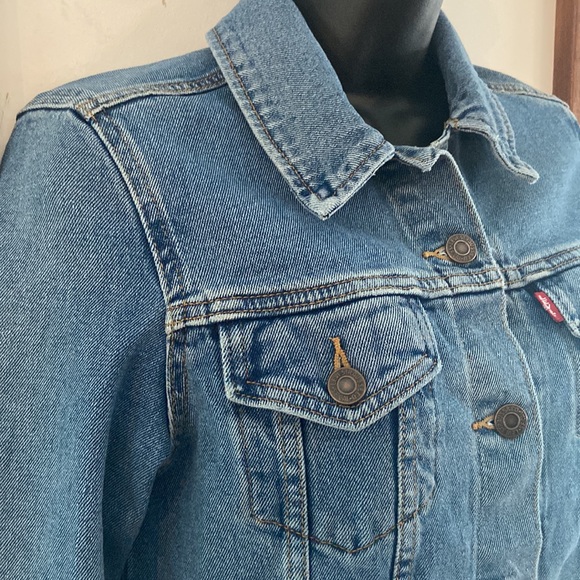 Levi’s Premium Denim Jacket Small - Picture 4 of 13